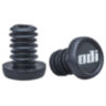 Грипсы ODI Hucker Flangeless 160mm Black Blue ODI Hucker Flangeless 160mm Black Blue FRD.046876