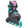 Ролики Rollerblade Fury black-sea green 29-33
